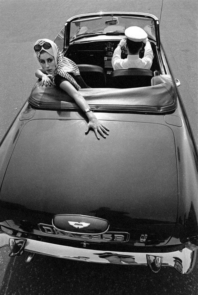 Brian Duffy, 'Girl Over Car Boot, Queen Magazine'
