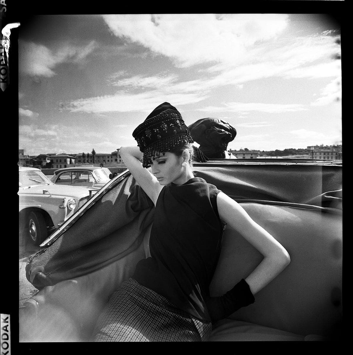 Brian Duffy, 'Girl in Back of Convertible, Vogue, Florence 1961'