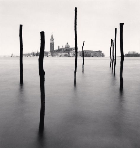 Michael Kenna, 'Basilica and Eight Poles, Venice'