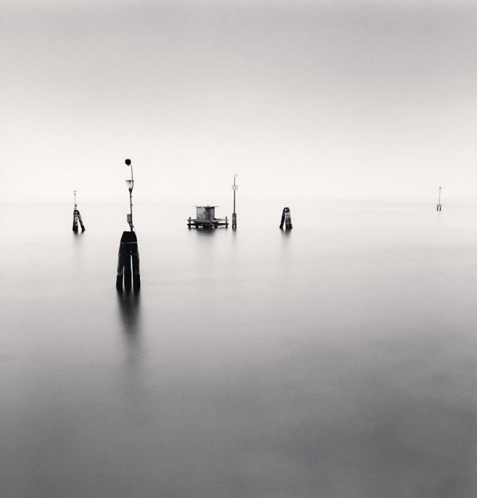 Michael Kenna, 'Navigation Markers, Study 2, Venice, Italy'