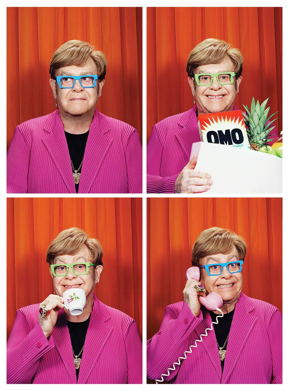 Miles Aldridge, 'Elton John, Icon of the Year, 2024, TIME'