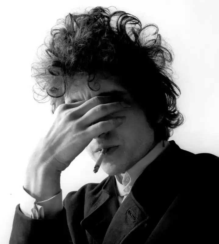 Jerry Schatzberg, 'Bob Dylan, Smoke, New York’ (1966)