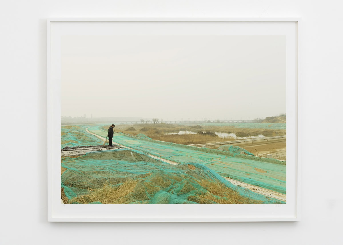 Zhang Kechun, 'Park Covered With Green Dust-proof Nets, Shaanxi, 2018'